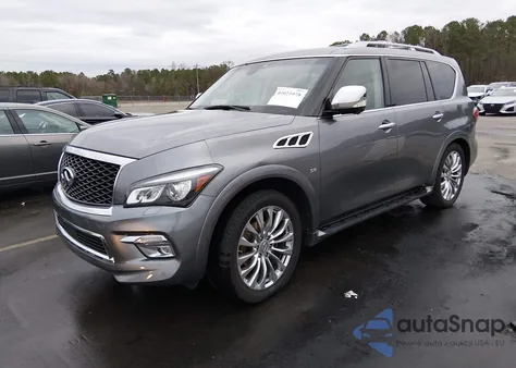 2017 Infiniti Qx80 z USA, uszkodzony, nr VIN JN8AZ2NE0H9160997